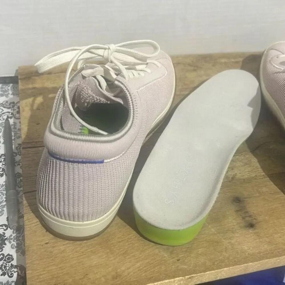 Rothy's the lace up sneaker in lilac comfort insoles woman's‎ 11
